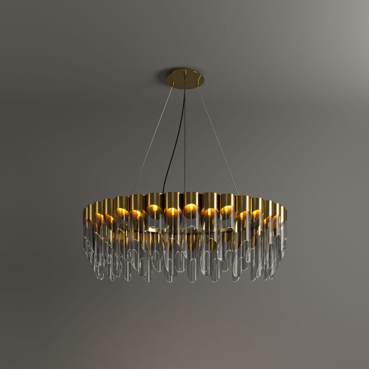 Bamboo Suspension Lamp